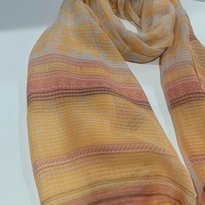 Orange and pink scarf